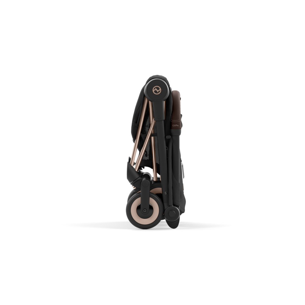 Cybex Platinum® Otroški voziček Coya™ Sepia Black (Rosegold Frame) Cybex Platinum