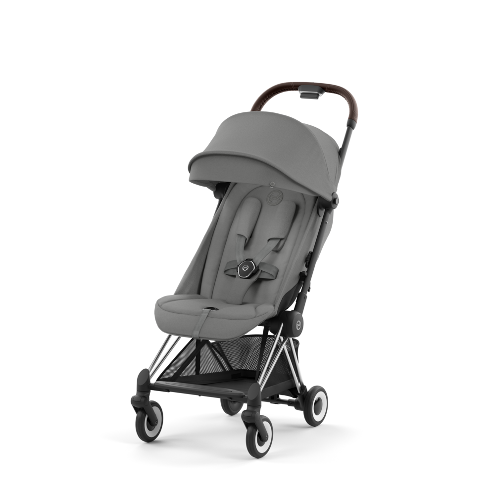 Cybex Platinum® Otroški voziček Coya™ Mirage Grey (Chrome Frame) Cybex Platinum