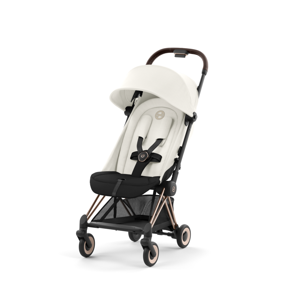 Cybex Platinum® Otroški voziček Coya™ Off White (Rosegold Frame) Cybex Platinum