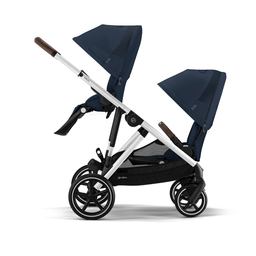 Cybex® Otroški voziček Gazelle™ Ocean Blue (Silver Frame) Cybex