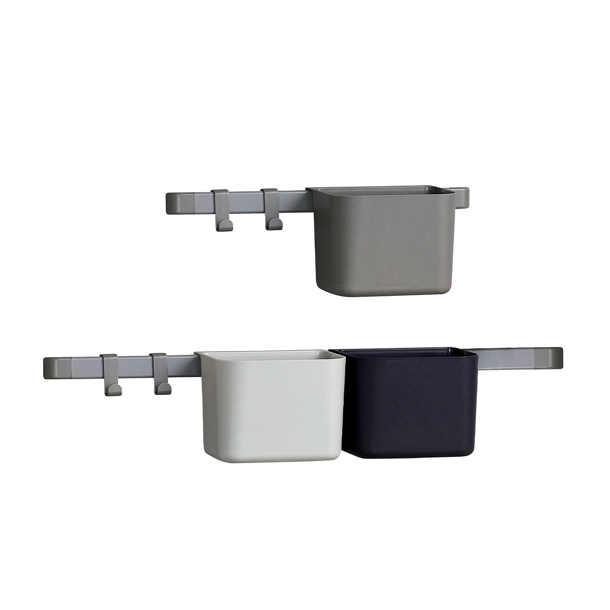 Leander® 3x organizatorji z daljšim in krajšim nosilcem Dusty Grey Leander