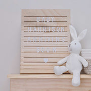 Ginger Ray® Lesena tabla s črkami Ginger Ray