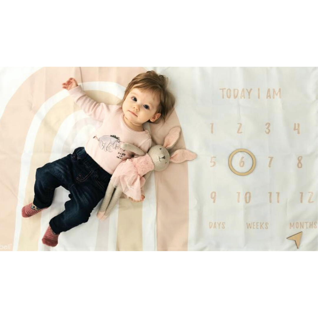 Evibell® Milestone odejica za beleženje spominov Blush Evibell