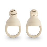 Mushie® Silikonska duda za hranjenje 2 kosa Shifting Sands Mushie