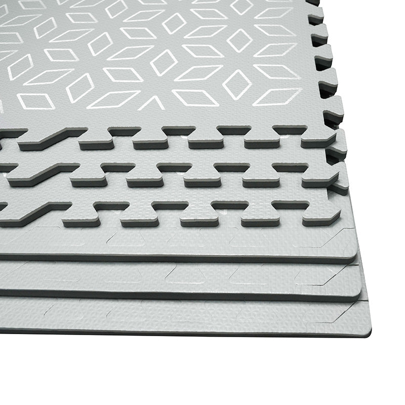 Evibell® Igralna podloga Puzzle 120x180 Geometric Grey Evibell