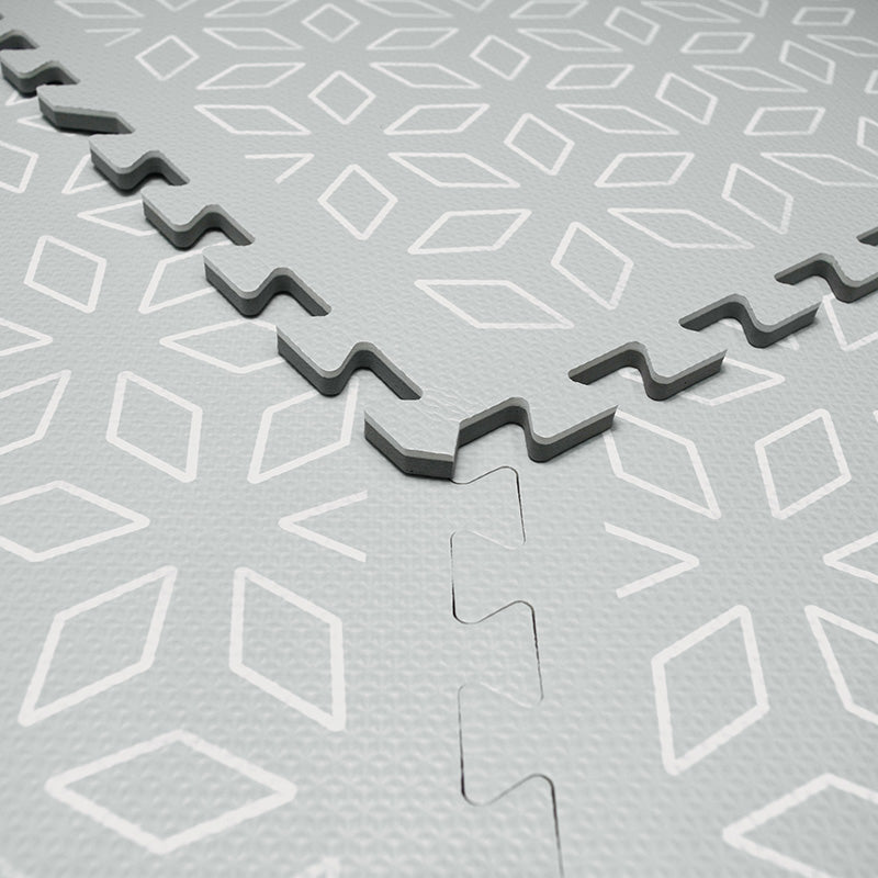 Evibell® Igralna podloga Puzzle 120x180 Geometric Grey Evibell