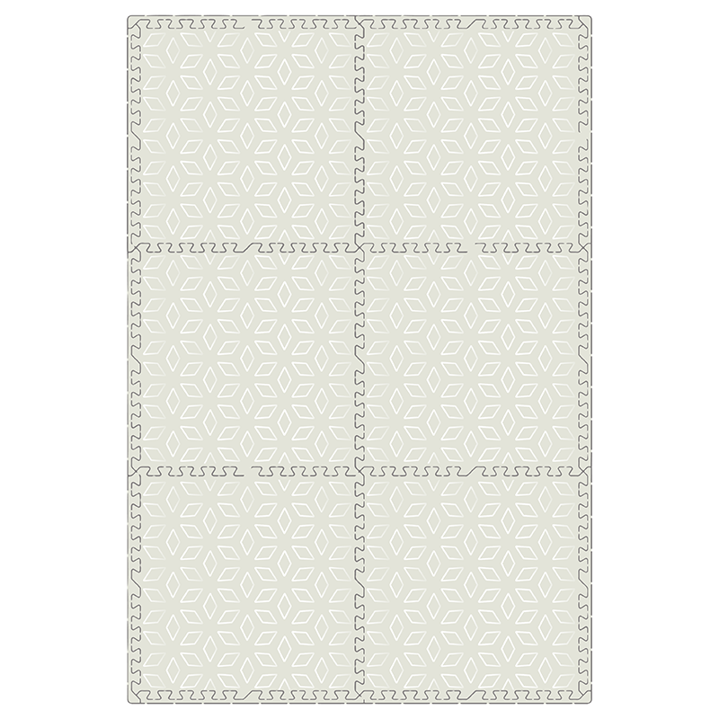 Evibell® Igralna podloga Puzzle 120x180 Geometric Pistachio Evibell