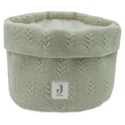 Jollein® Košara za shranjevanje Grain Knit Olive Green Jollein