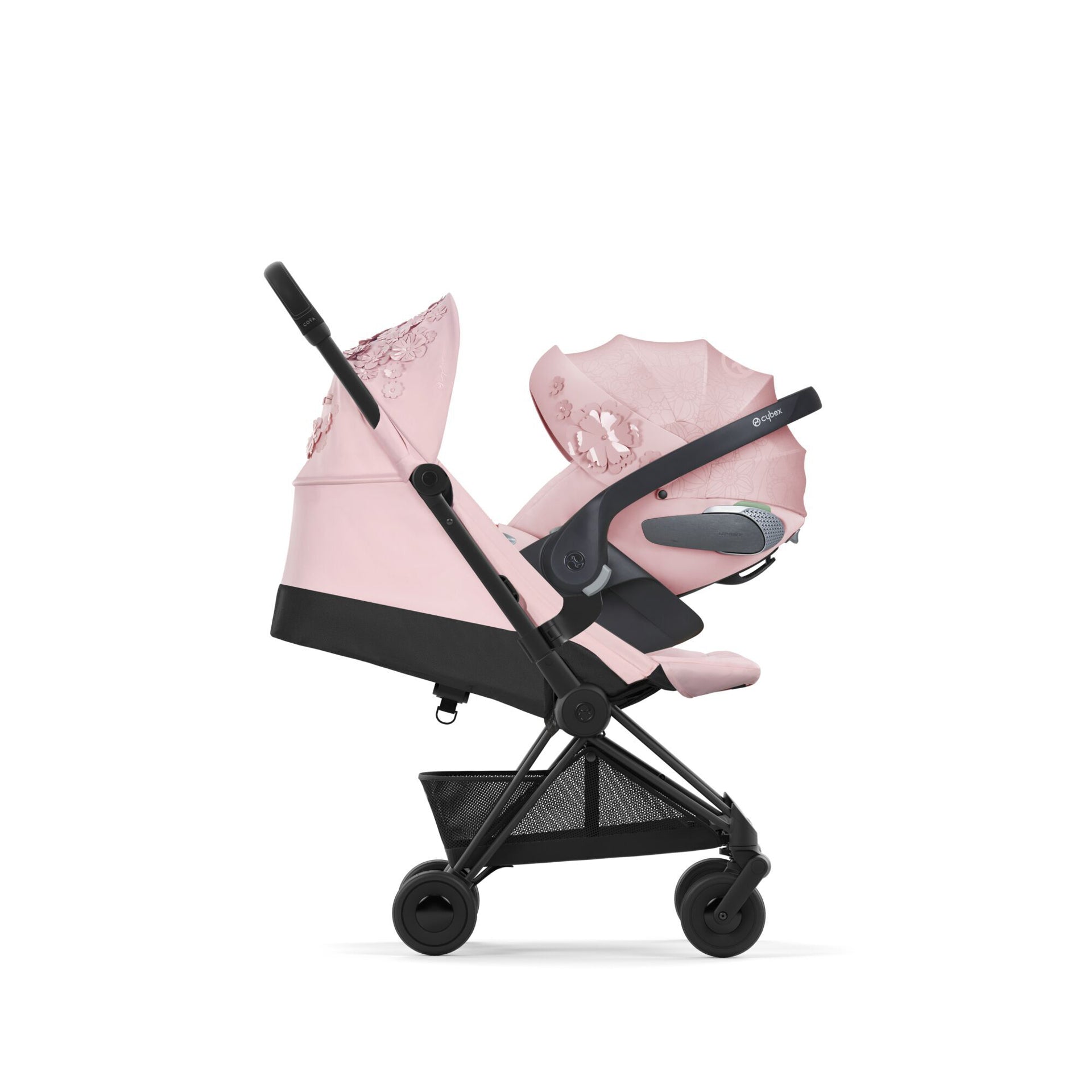 Cybex Fashion® Otroški voziček Coya™ Simply Flowers Pale Blush Cybex Fashion