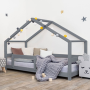 Benlemi® Otroška postelja Lucky 200x90 Grey Benlemi