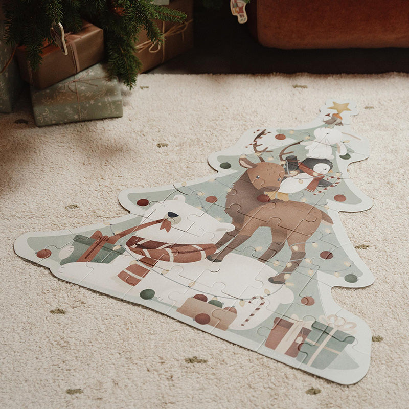 Little Dutch® Sestavljanka XL Christmas Little Dutch