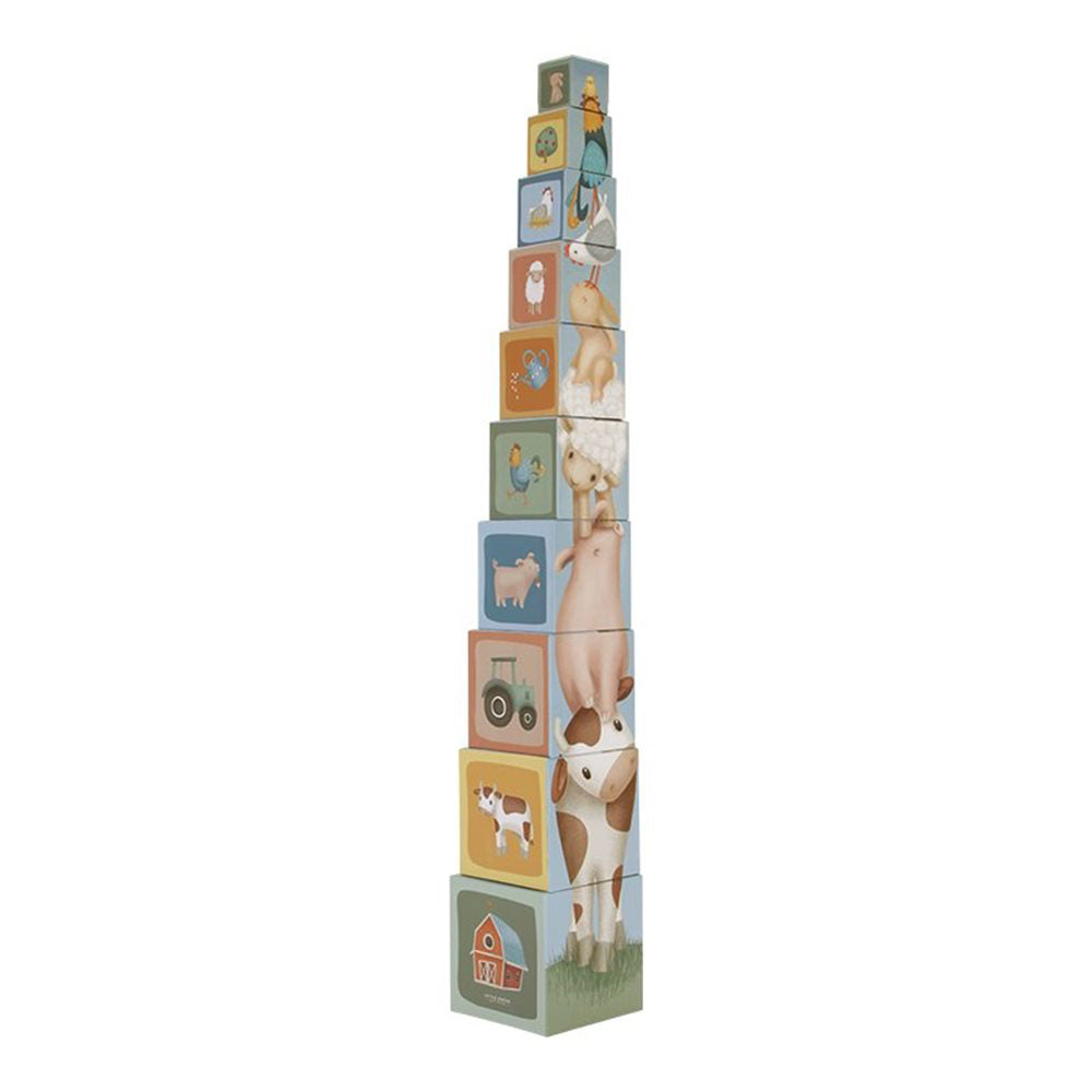 Little Dutch® Piramida iz kock Little Farm Little Dutch