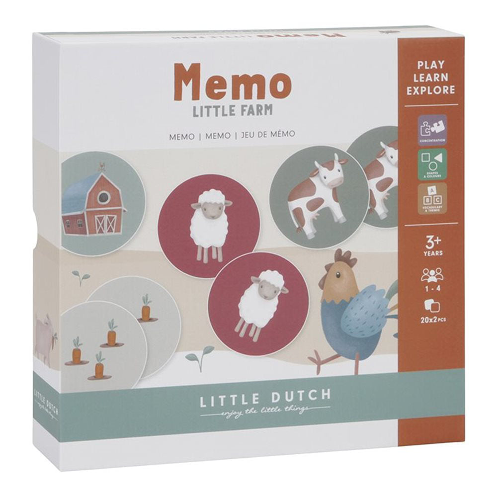 Little Dutch® Otroški spomin Memo Little Farm Little Dutch