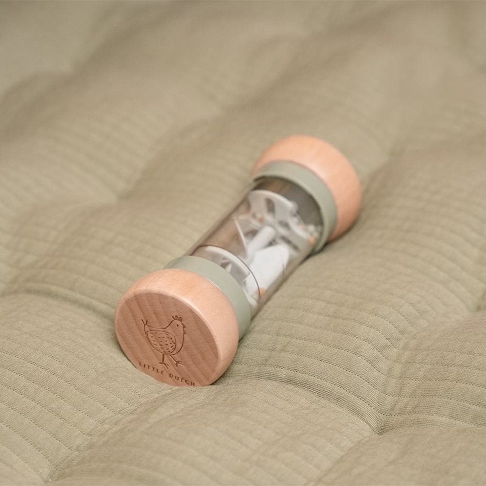 Little Dutch® Ropotuljica Rain Rattle Little Farm Little Dutch