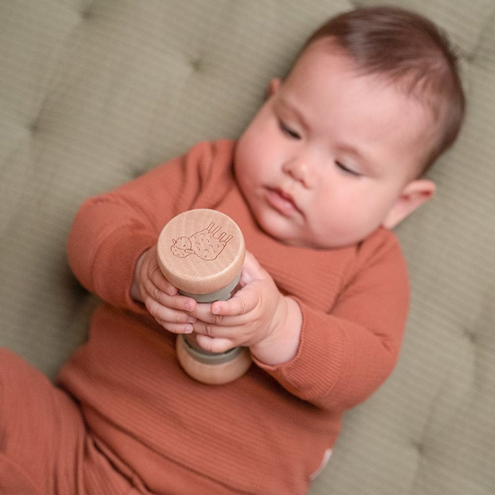 Little Dutch® Ropotuljica Rain Rattle Little Farm Little Dutch