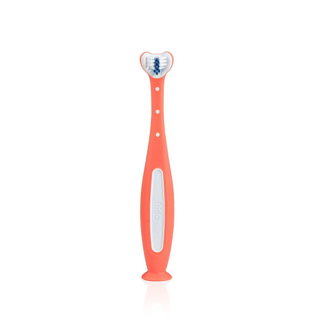 Fridababy® Trikotna otroška zobna ščetka - Pink Frida
