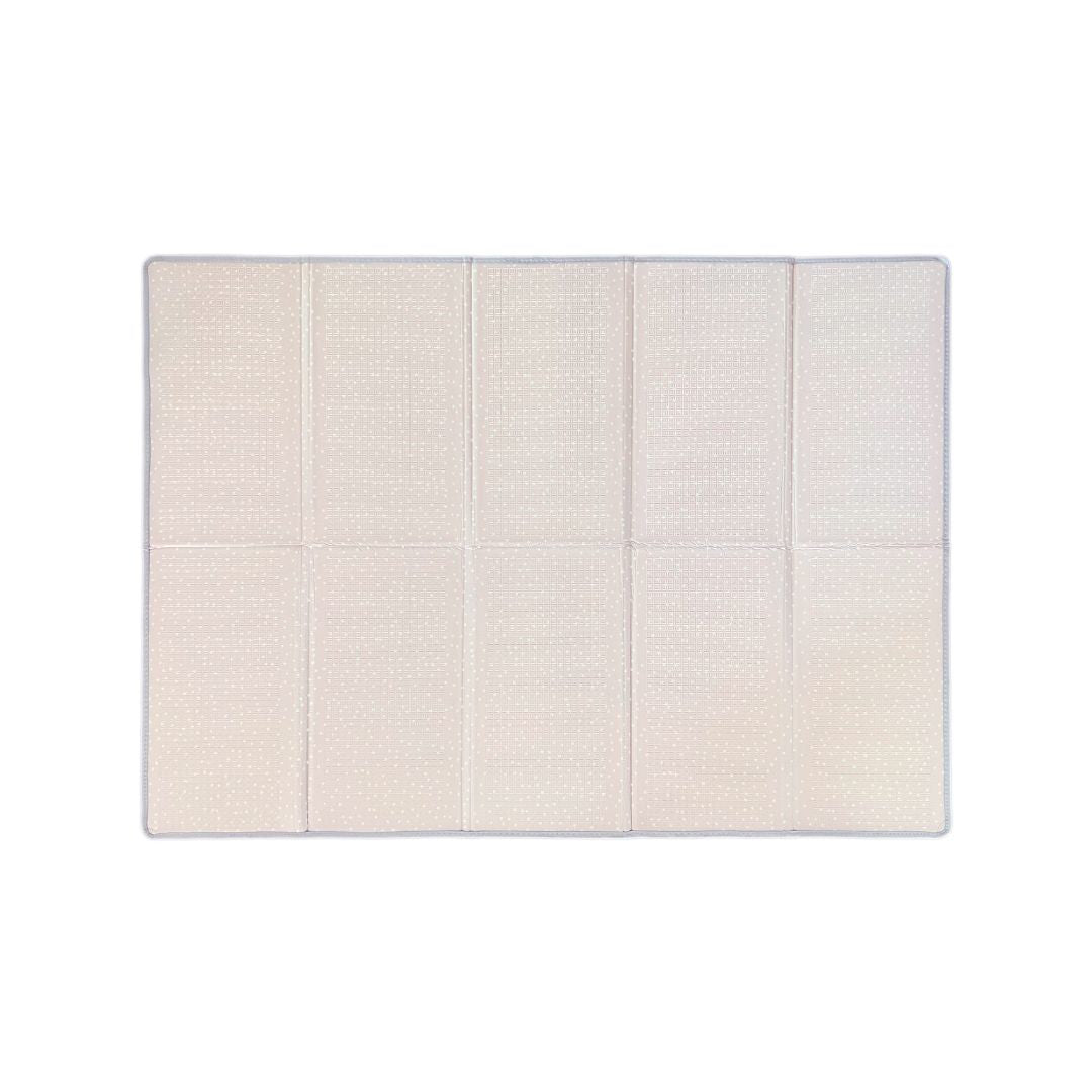 Evibell® Zložljiva igralna podloga 150x190 Dots/City Pink Evibell