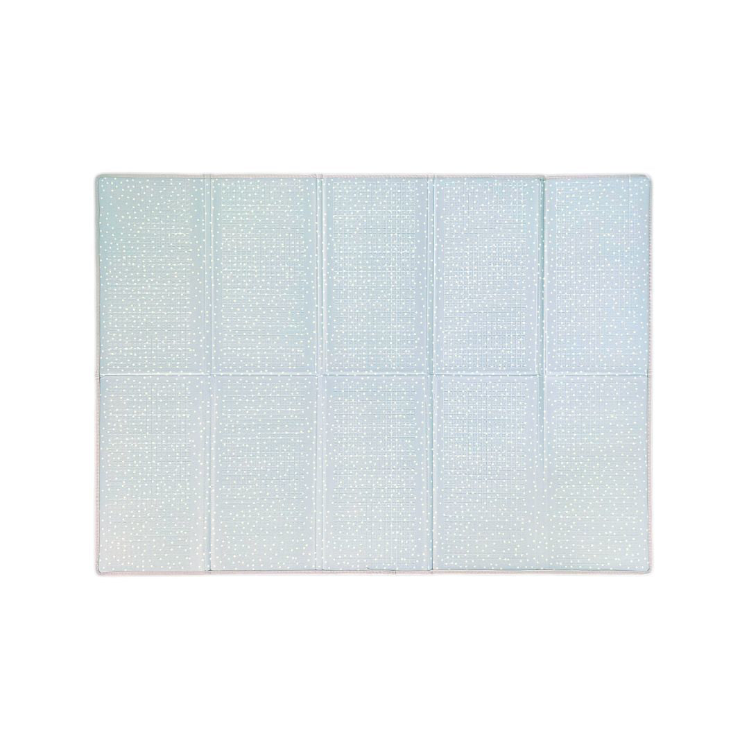 Evibell® Zložljiva igralna podloga 150x190 Dots/City Blue Evibell