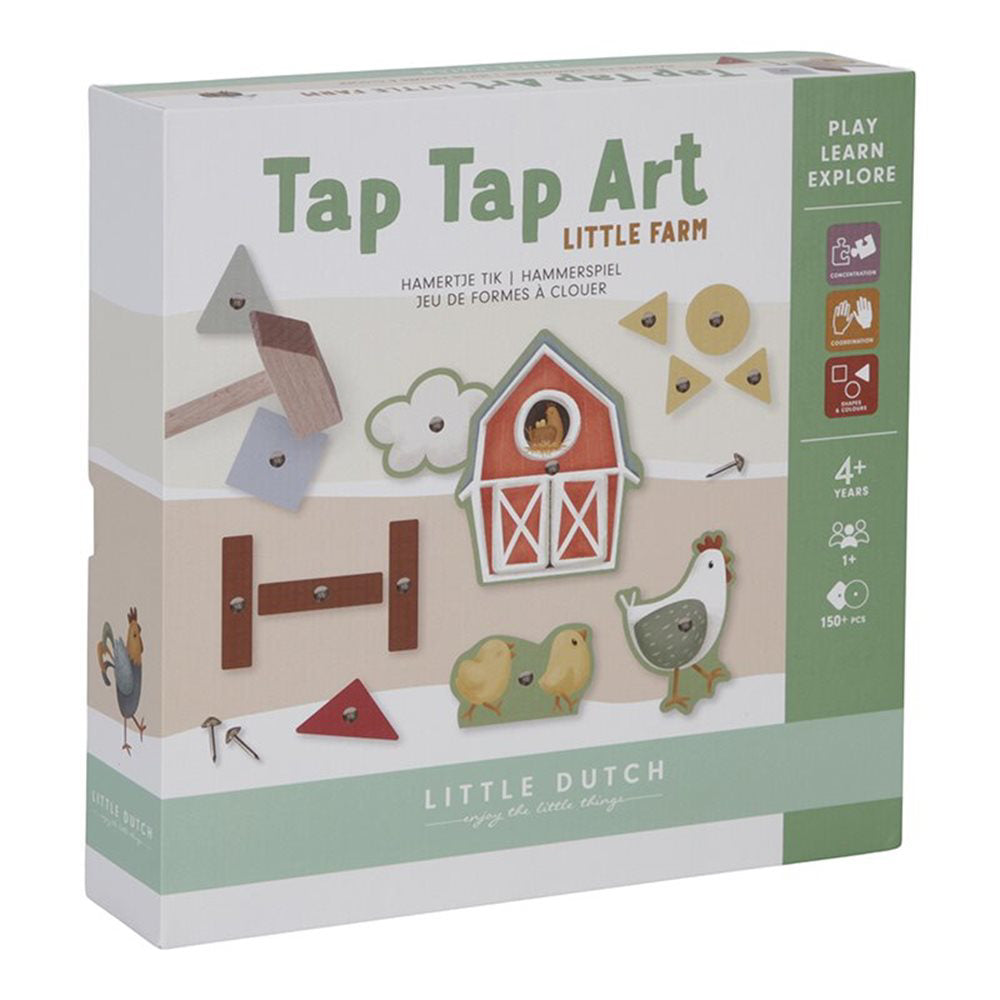 Little Dutch® Ustvarjalni set Tap Tap Little Farm Little Dutch