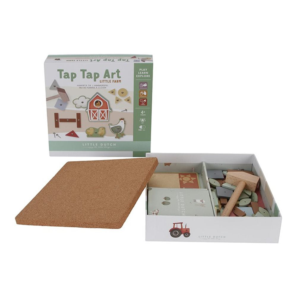 Little Dutch® Ustvarjalni set Tap Tap Little Farm Little Dutch