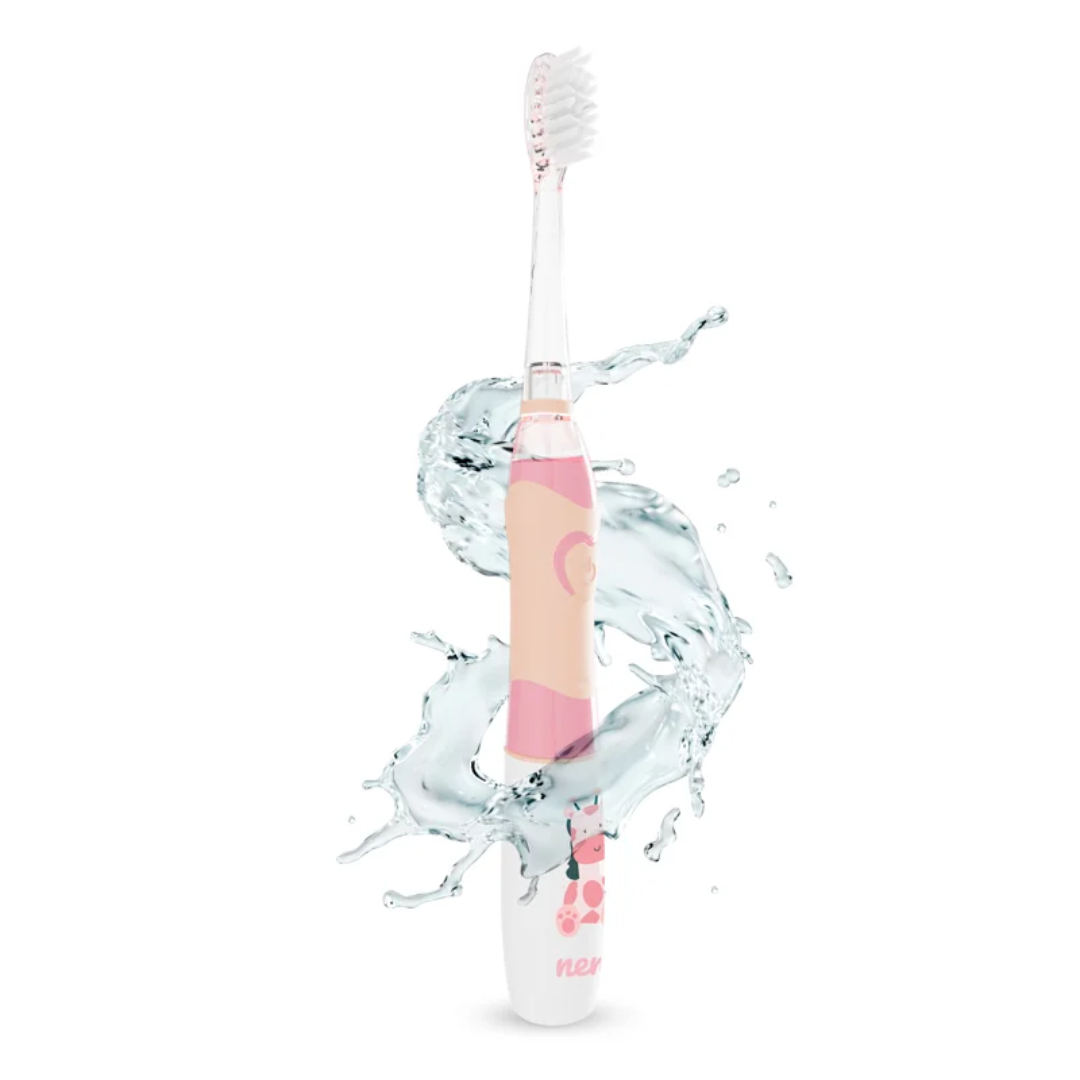 Neno® Elektronska otroška zobna ščetka Fratelli Pink Neno