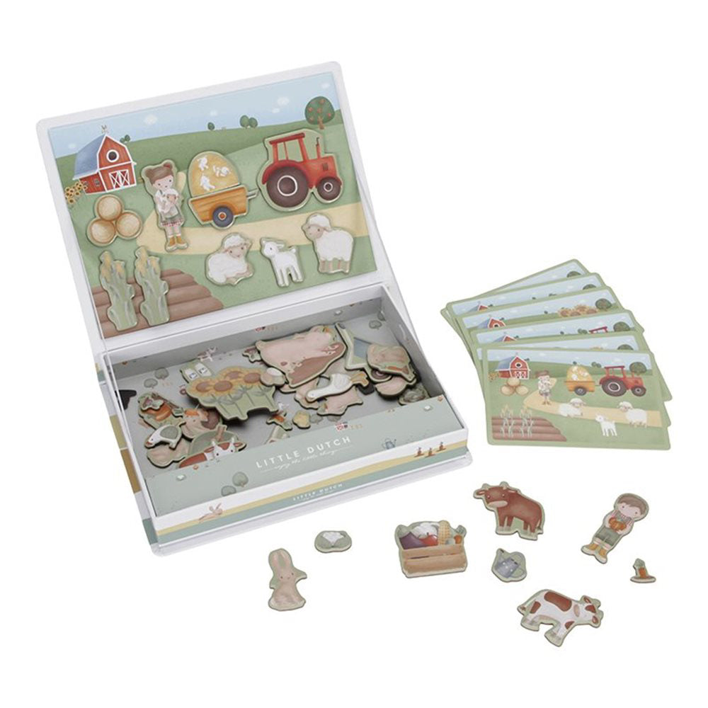 Little Dutch® Magnetna sestavljanka Little Farm Little Dutch