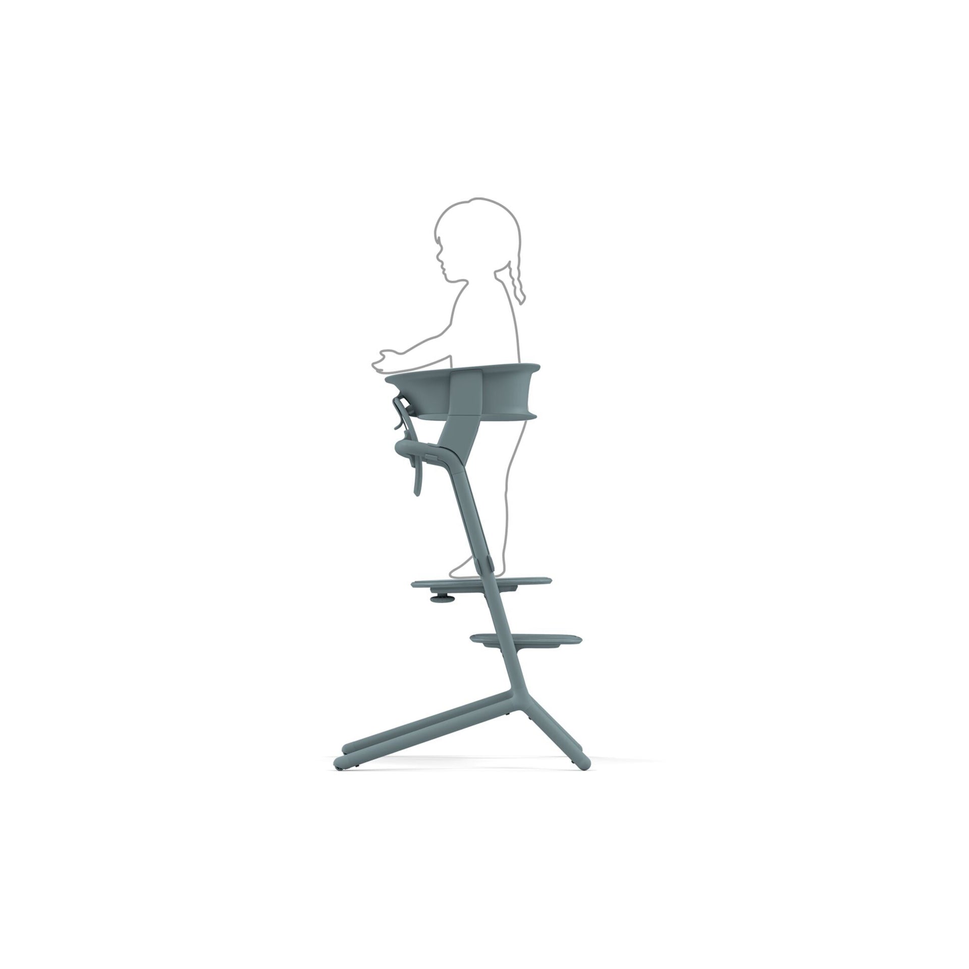 Cybex® Učni stolp za otroški stolček Lemo Stone Blue Cybex
