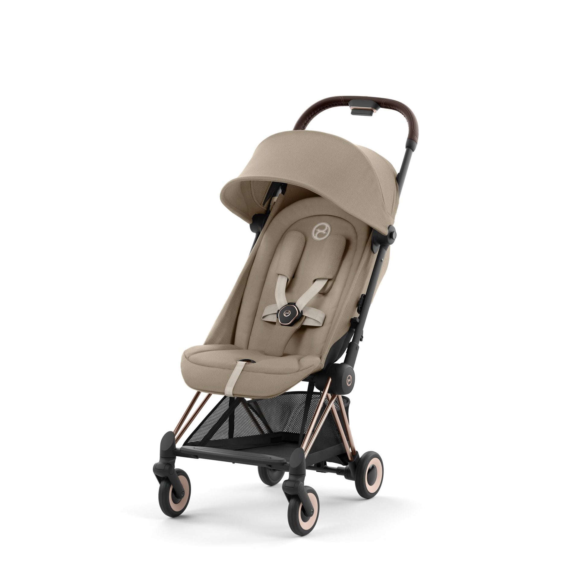 Cybex Platinum® Otroški voziček Coya™ Cozy Beige (Rosegold Frame) Cybex Platinum