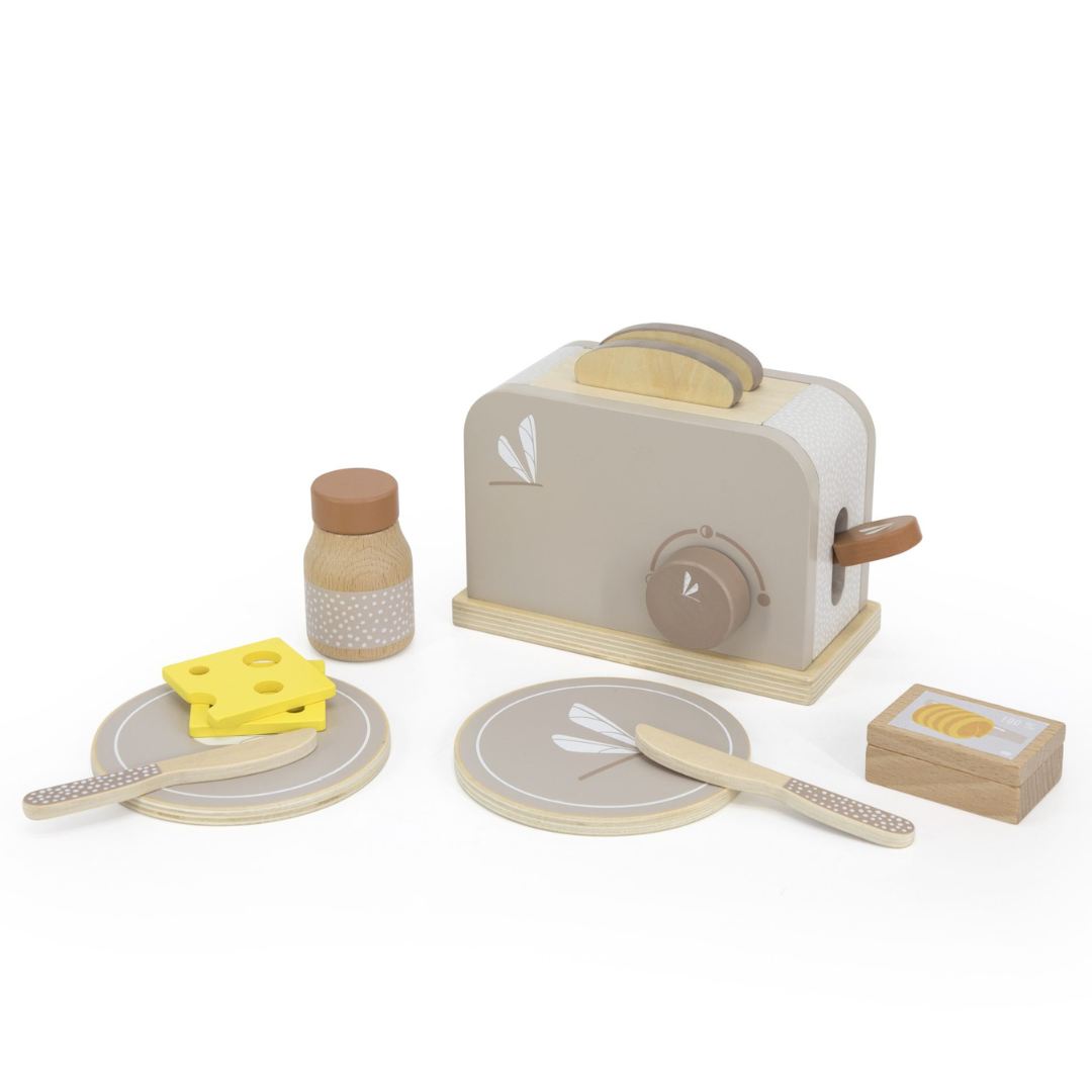 Label Label® Lesen opekač kruha Toaster Nougat Label Label