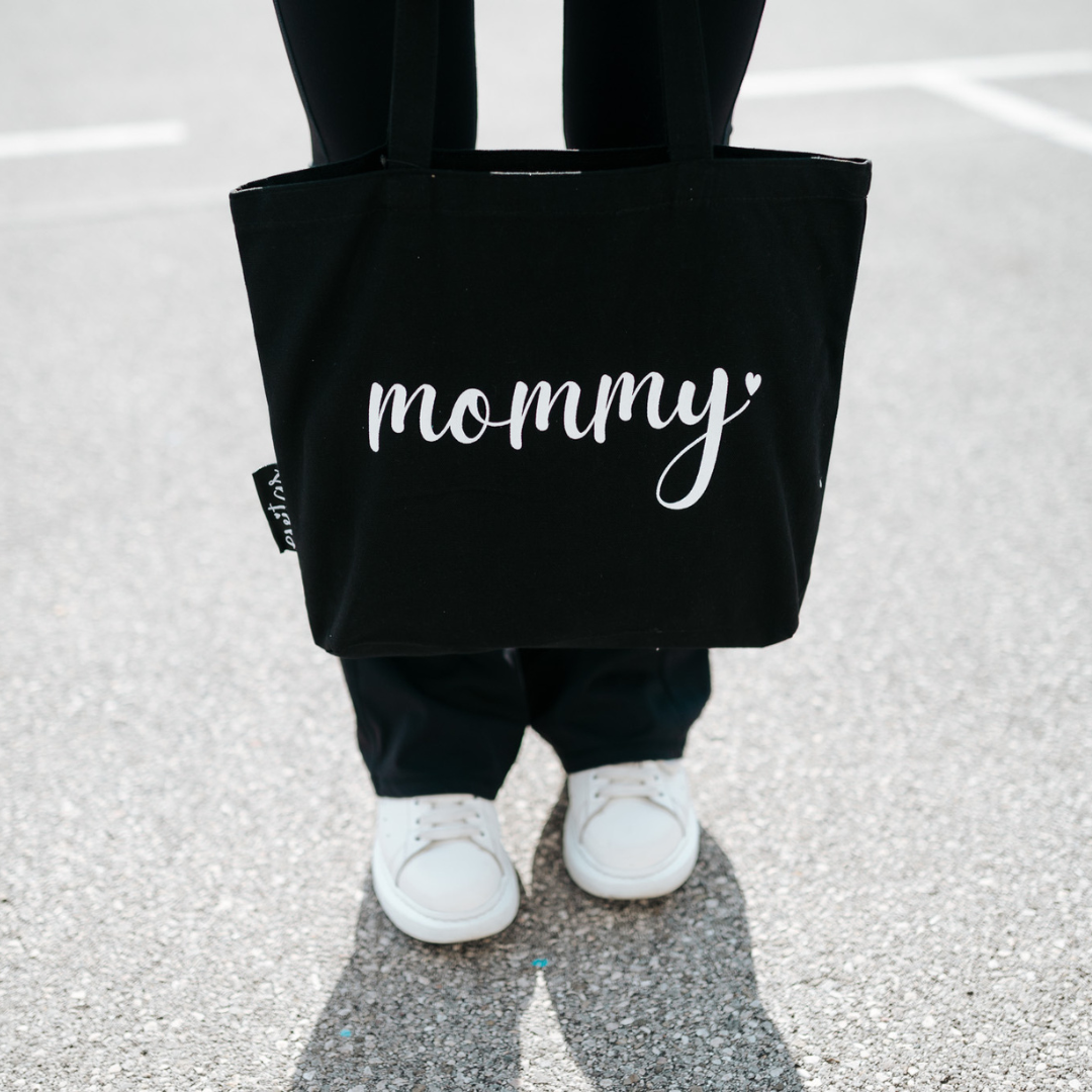 Evitas Bombažna Tote torba Mommy Evitas