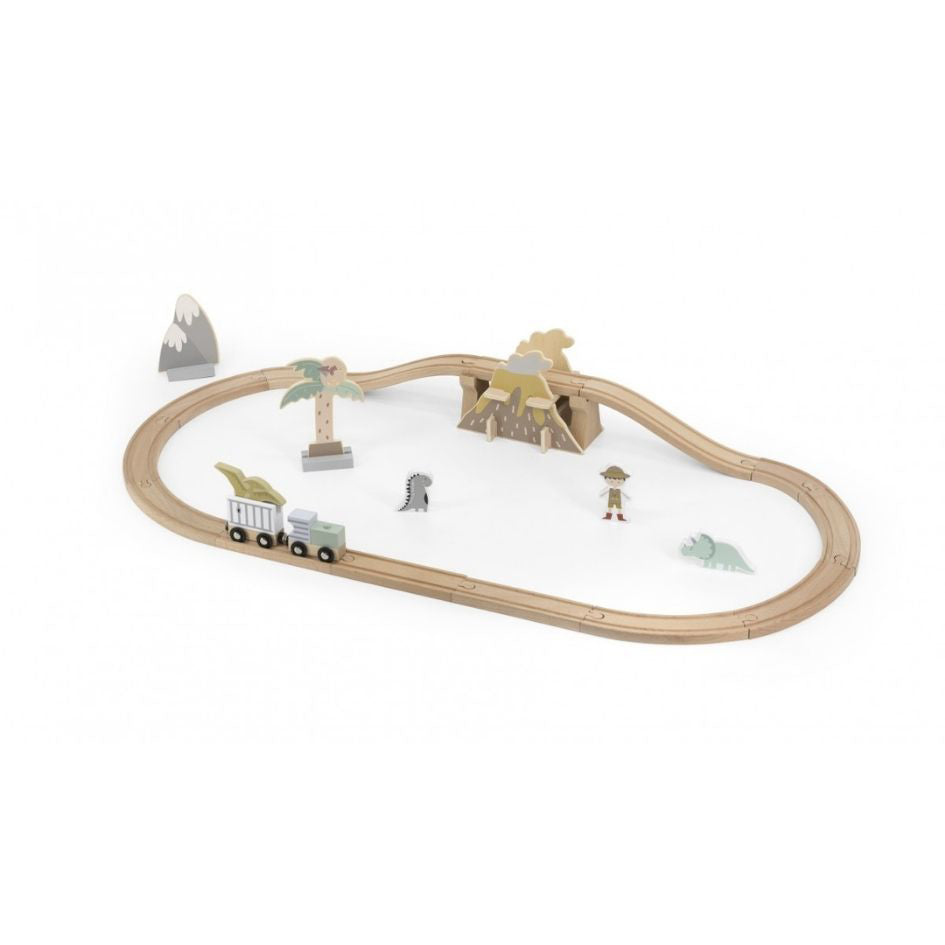 Tryco® Podaljšek za lesen set železniška postaja Dinosaurs Tryco