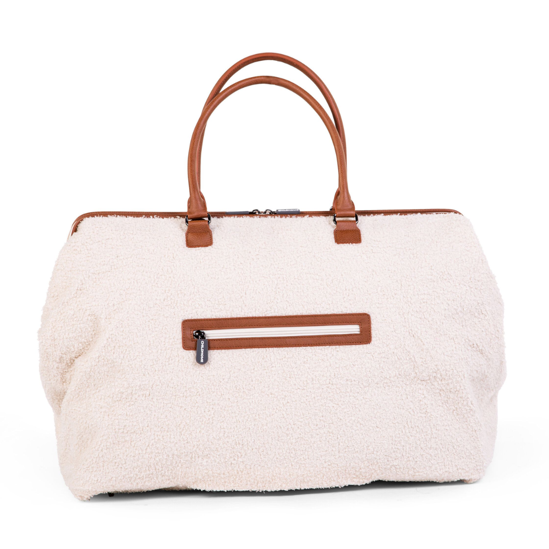 Childhome® Previjalna torba Mommy Bag Teddy Off White Childhome