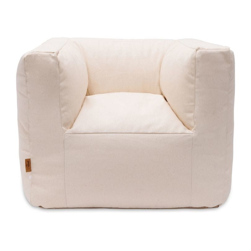 Jollein® Otroška zofa Beanbag Twill Natural Jollein