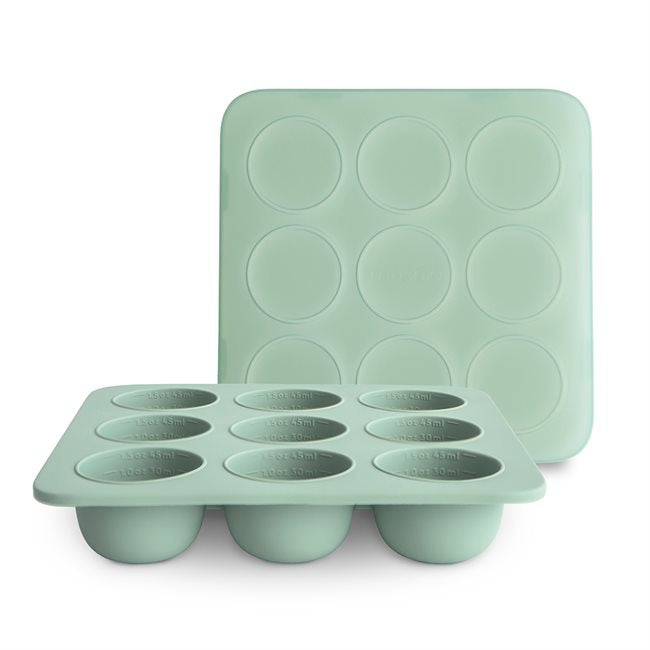 Mushie® Posodica za zmrzovanje Cambridge Blue Mushie