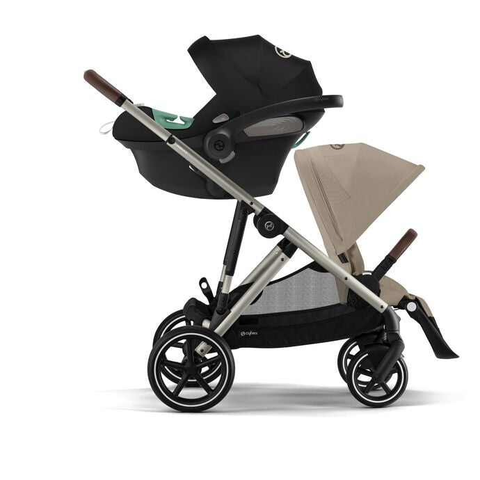 Cybex® Otroški voziček Gazelle™ S Almond Beige (Taupe Frame) Cybex