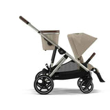 Cybex® Stroller Gazelle™ S Almond Beige (Taupe Frame)