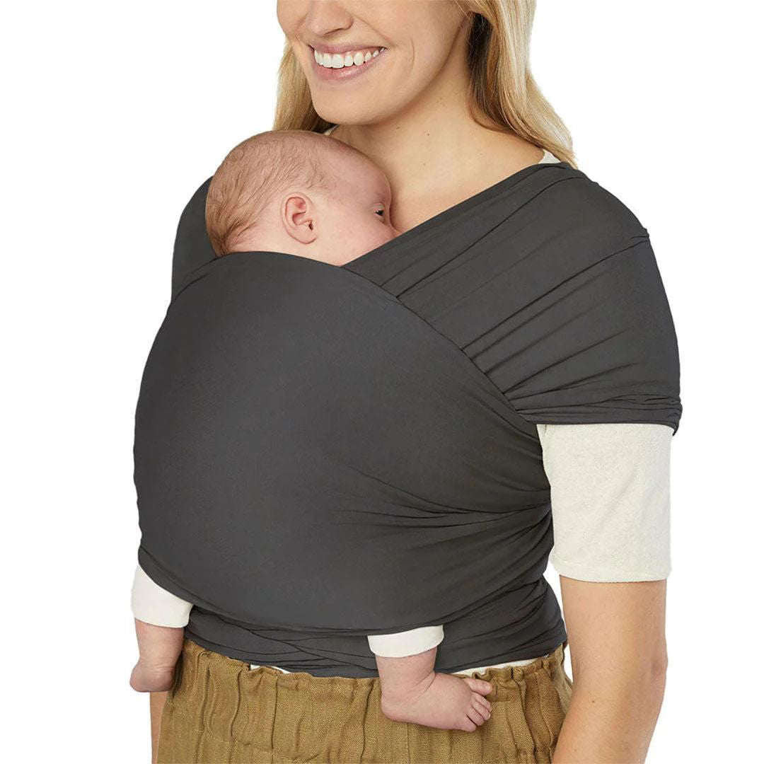 Ergobaby® Nosilka Aura Wrap Sustainable Knit Soft Black Ergobaby