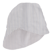 Swim Essentials® Klobuček z UV zaščito s podaljšano zaščito za vrat Light Blue Striped 2-4 L Swim Essentials