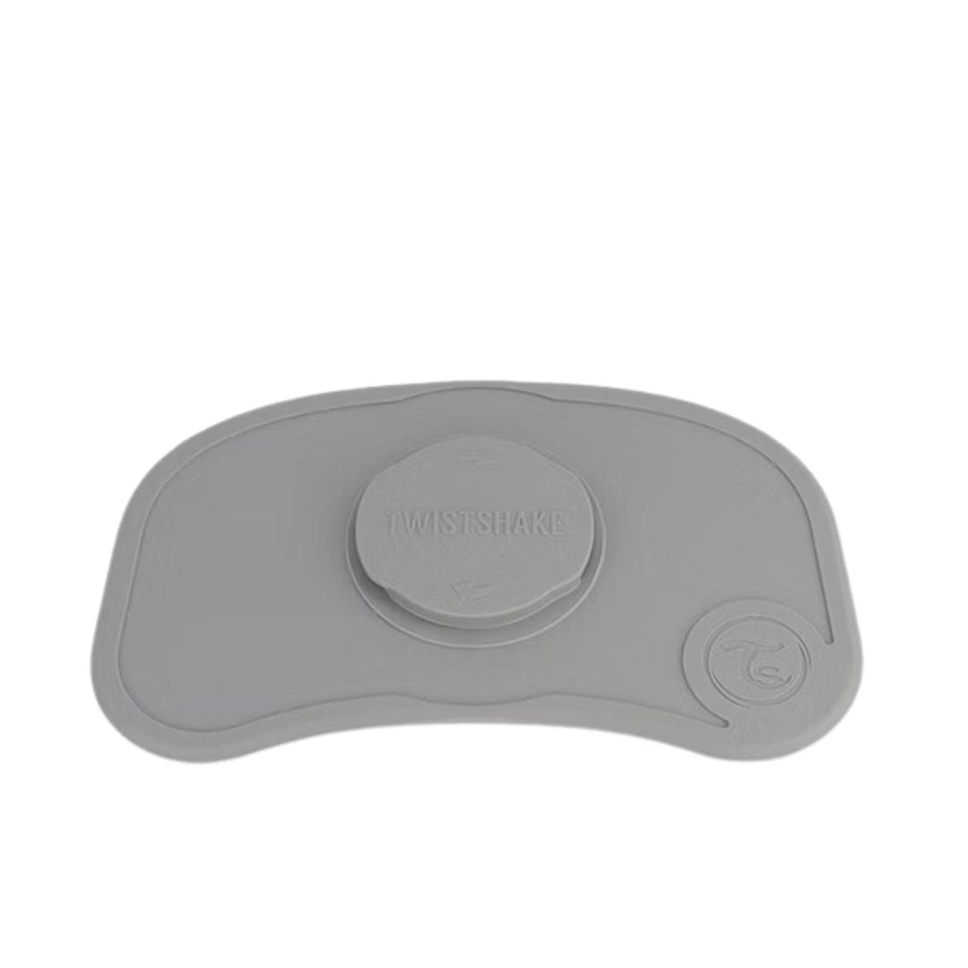 Twistshake® Podloga s krožničkom Click Mini Pastel Grey Twistshake