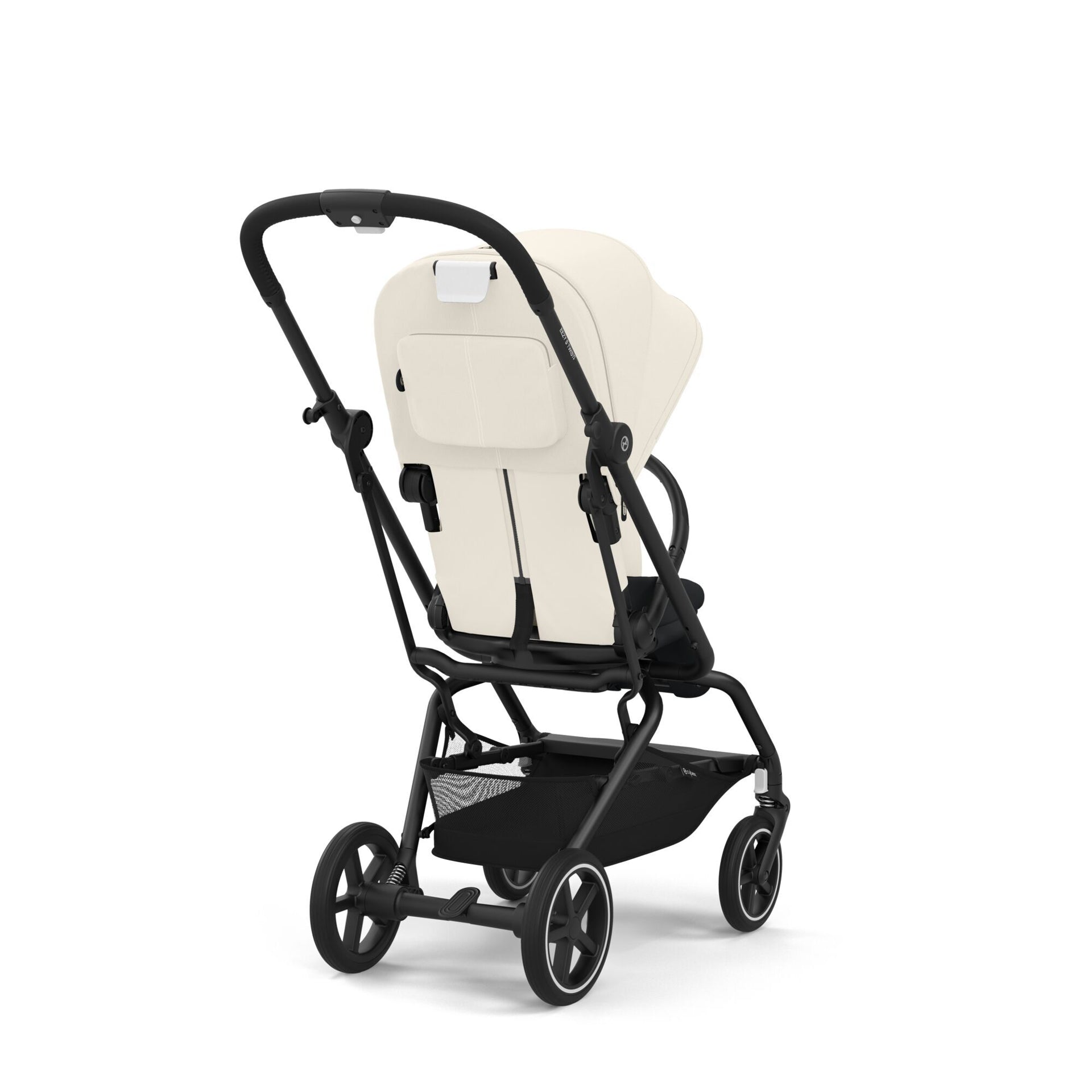 Cybex® Otroški voziček Eezy S Twist+2 Canvas White (Black Frame) Cybex