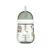 Little Dutch® Steklenička s slamico Little Farm 300ml Little Dutch