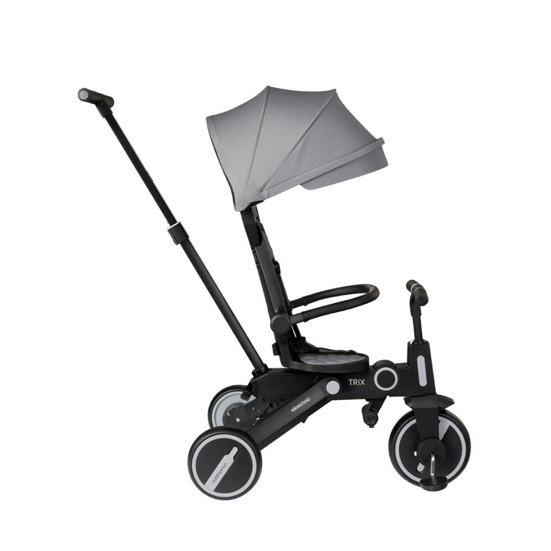 KikkaBoo® Otroški tricikel 7v1 Trix Grey KikkaBoo