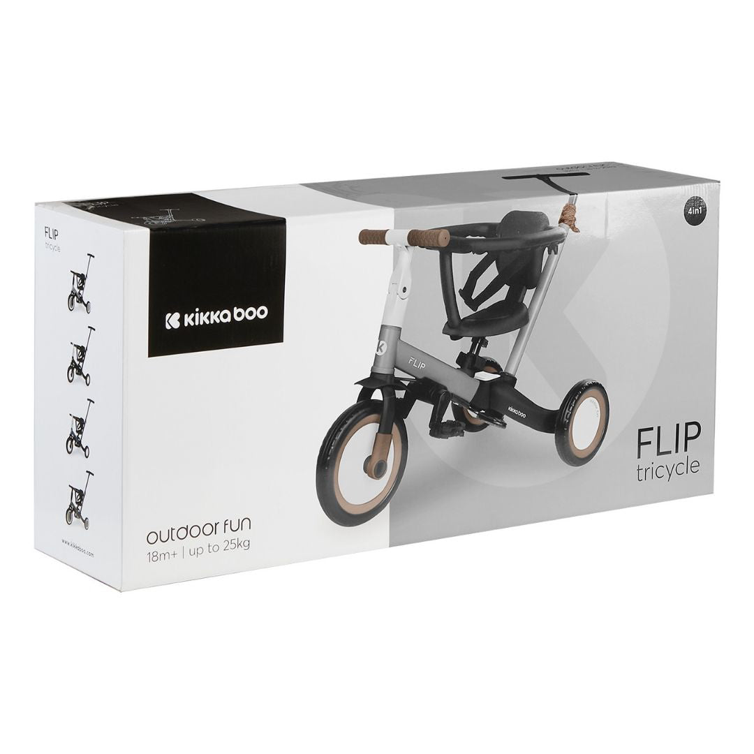 KikkaBoo® Otroški tricikel 5in1 Flip Grey KikkaBoo