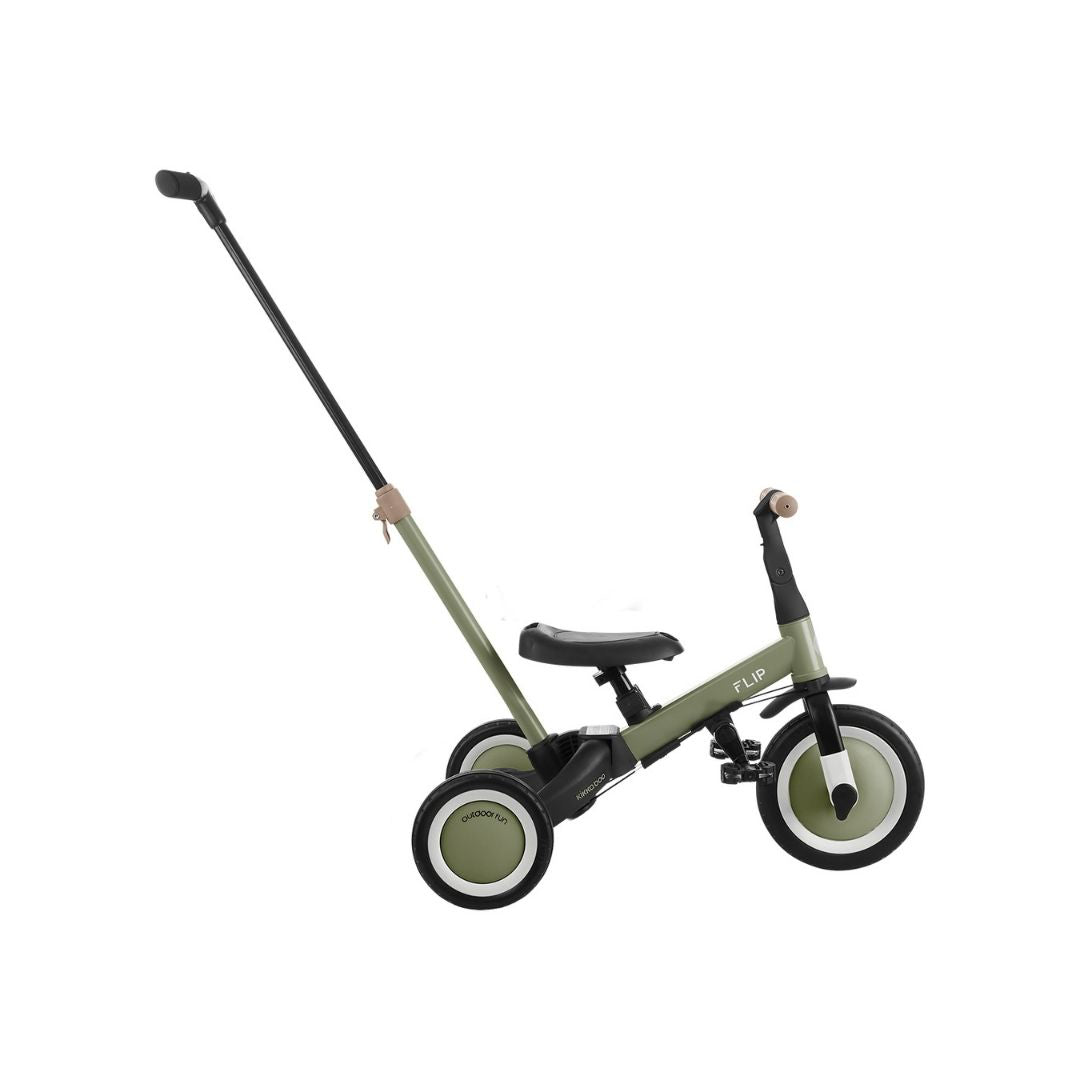 KikkaBoo® Otroški tricikel 5in1 Flip Army Green KikkaBoo