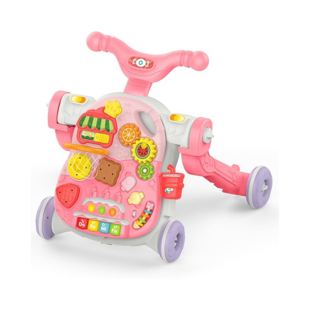 KikkaBoo® Aktivnostni voziček 4v1 Sweet Escape Pink KikkaBoo