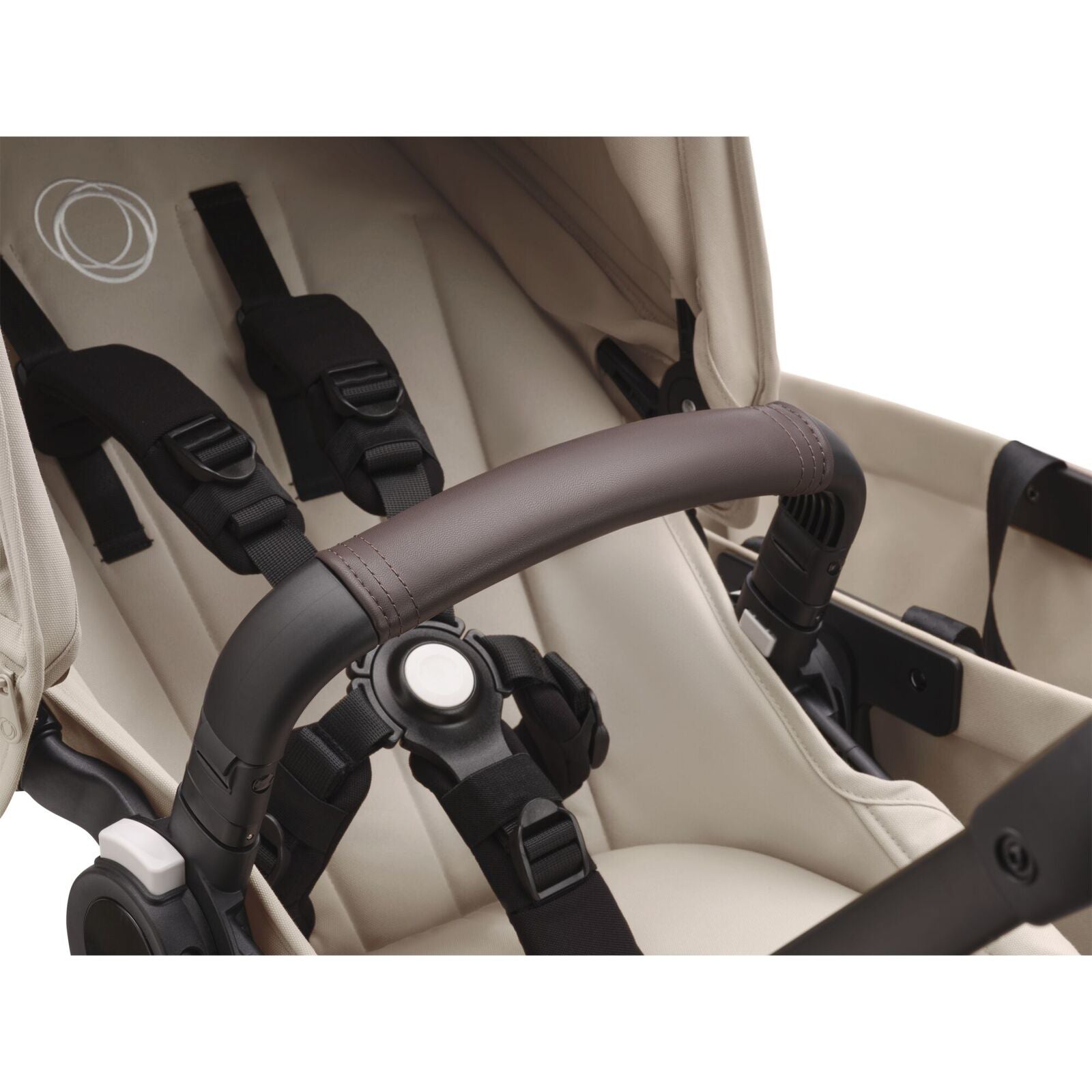 Bugaboo® Otroški voziček 2v1 DONKEY 5 Mono Complete Black/Desert Taupe - Desert Taupe Bugaboo