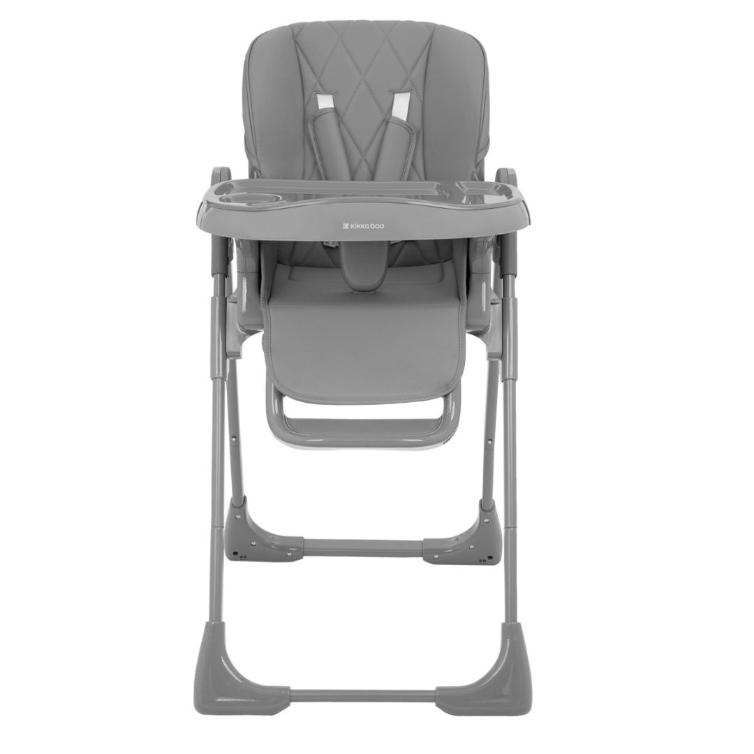 KikkaBoo® Otroški stol za hranjenje Comfy Grey KikkaBoo