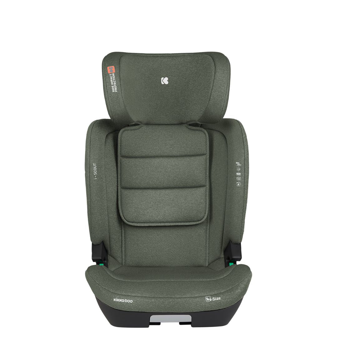 KikkaBoo® Otroški avtosedež i-Scout i-SIZE (100-150 cm) Army Green KikkaBoo
