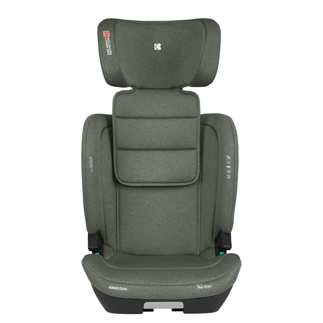 KikkaBoo® Otroški avtosedež i-Scout i-SIZE (100-150 cm) Army Green KikkaBoo