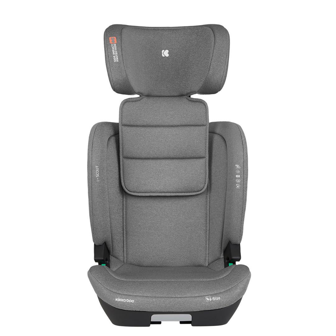 KikkaBoo® Otroški avtosedež i-Scout i-SIZE (100-150 cm) Light Grey KikkaBoo